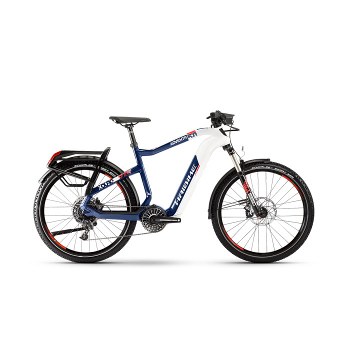 Электровелосипед HAIBIKE Xduro Adventr 5.0 (т.синий/белый) (2020)