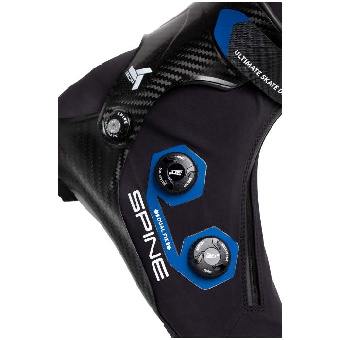 Лыжные ботинки SPINE NNN Ultimate Dual Fix (699-S) (черный)