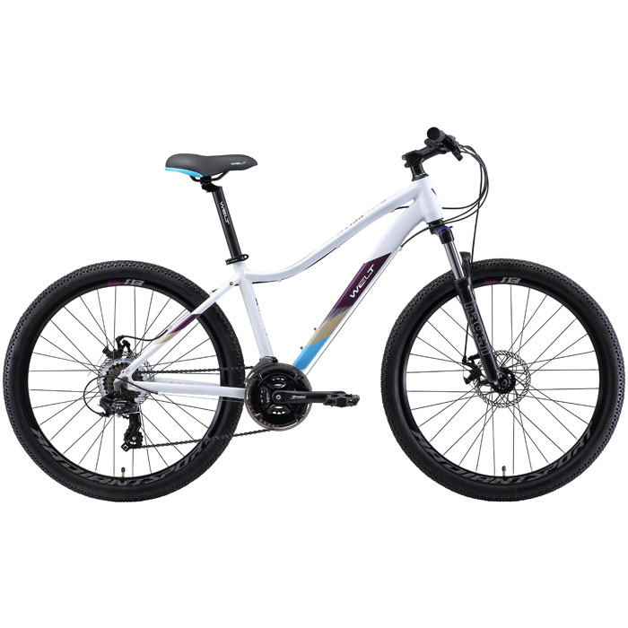 Велосипед WELT Edelweiss 1.0 D 26 (белый/фиолетовый) (2020)