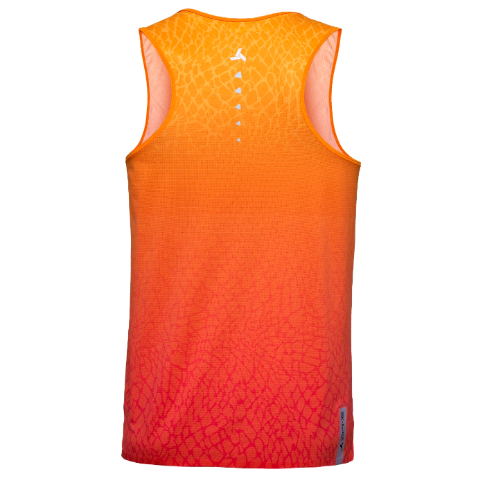 Майка для бега мужская SPINE Running (оранжевый)