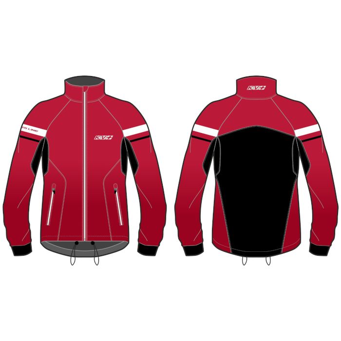 Куртка разминочная KV+ Cross Jacket Unisex (красный)
