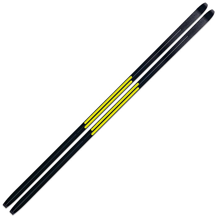 Лыжи беговые FISCHER Twin Skin Pоwer Stiff EF IFP (черный/серый)