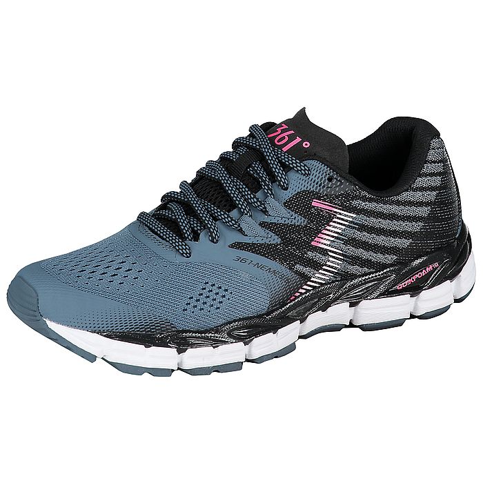 Кроссовки беговые 361° Nemesis (W) (серый/черный)