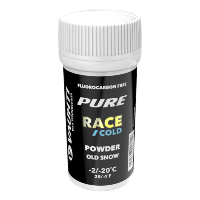 Парафин углеводородный VAUHTI PURE Race Old Snow Cold (-2°С -20°С) 35 г.