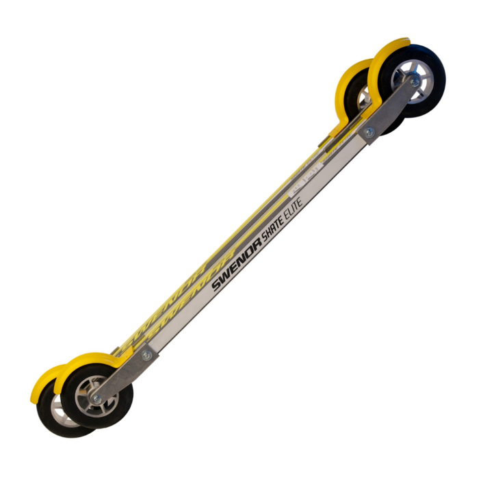Лыжероллеры SWENOR Коньковые Skate Elite (№ 2/средние) (желтый/черный)