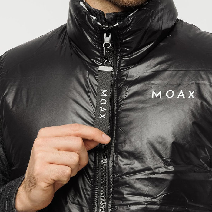 Жилет утепленный MOAX Club Duo (черный/серый)