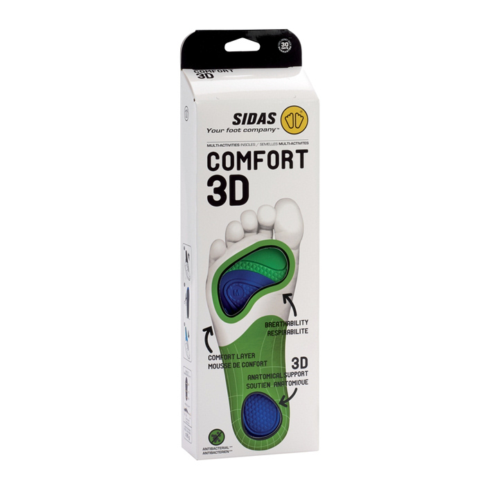 Стельки анатомические SIDAS Comfort 3D