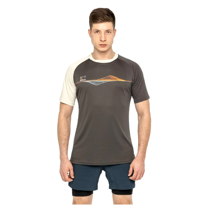 Футболка для бега GTS Multisport (темно-зеленый)