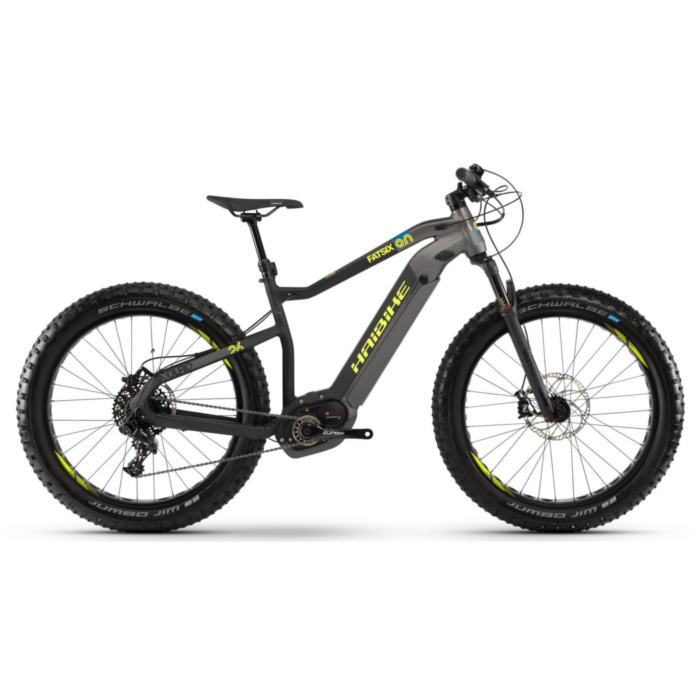 Электровелосипед HAIBIKE Xduro FatSix 9.0 500 Wh. (черно/серый) (2019)