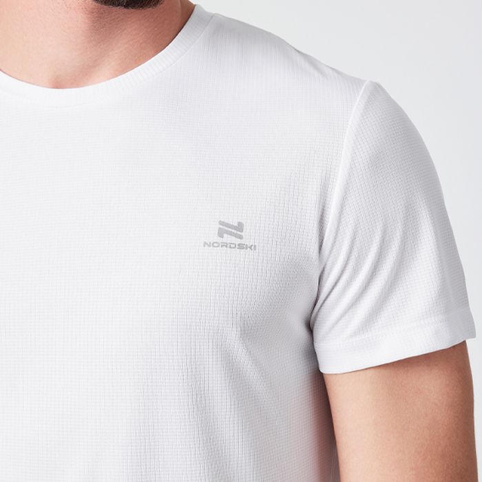 Футболка для бега NORDSKI Training (белый)