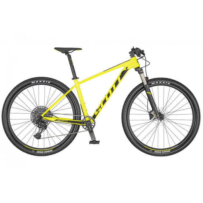 Велосипед SCOTT Scale 980 yellow/black (желтый/черный) (2020)