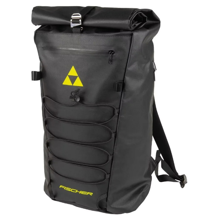 Рюкзак спортивный FISCHER Waterproof 45L (черный/желтый)