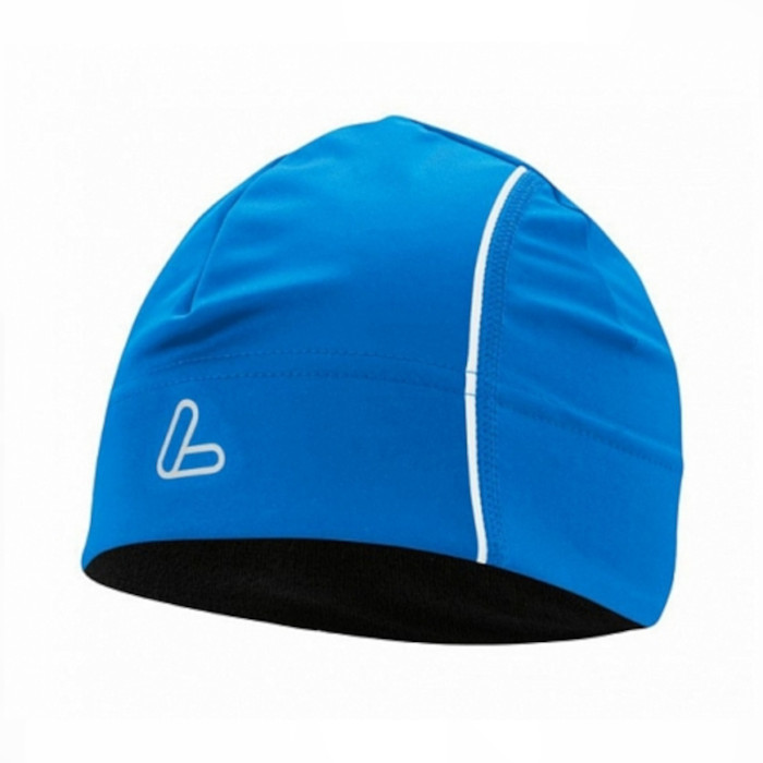 Шапка разминочная LOEFFLER Windstopper (синий)