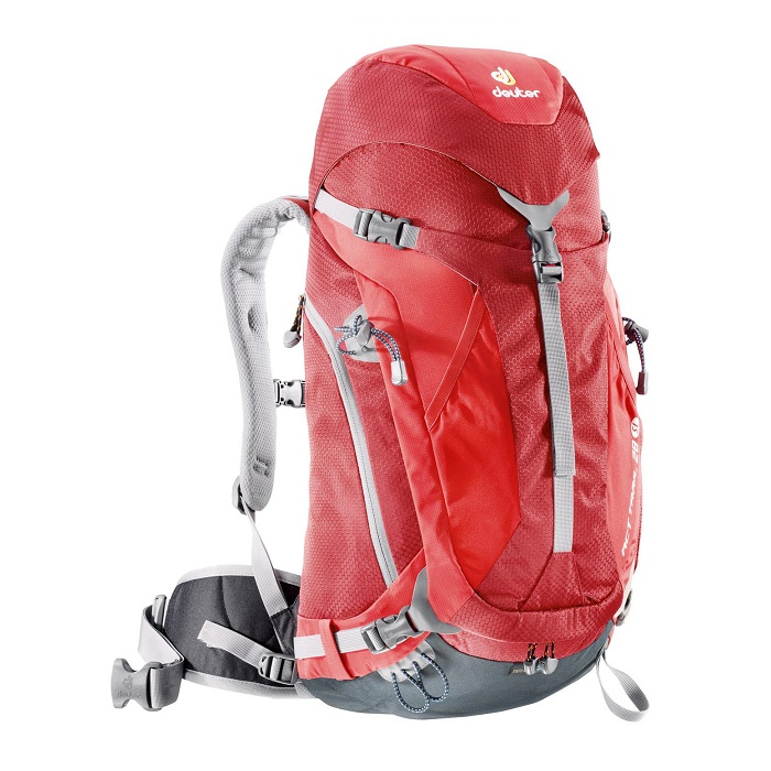 Рюкзак DEUTER ACT Trail 28 SL (красный/серый)