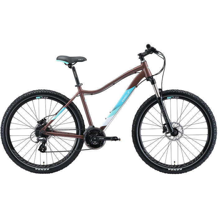 Велосипед WELT Edelweiss 2.0 HD 27 (бронзовый/голубой) (2020)