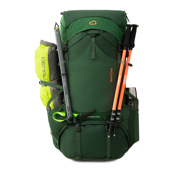 Рюкзак туристический KANROCK Charger 75+15 (зеленый)