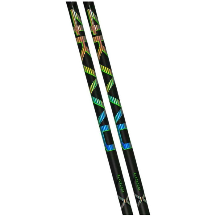 Лыжные палки 4KAADBlackcode X Hologram Ultimate 2 разборные (Карбон 100%) (черный)