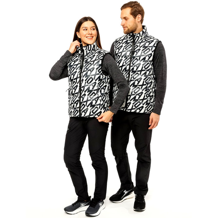 Жилет утепленный MOAX Club Duo (черный/серый)