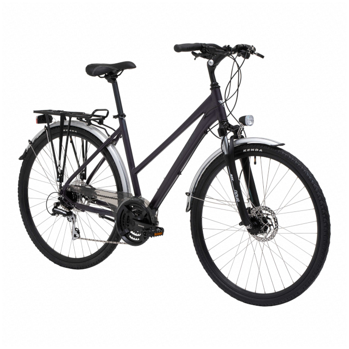 Велосипед городской WELT Wave (темно-фиолетовый)