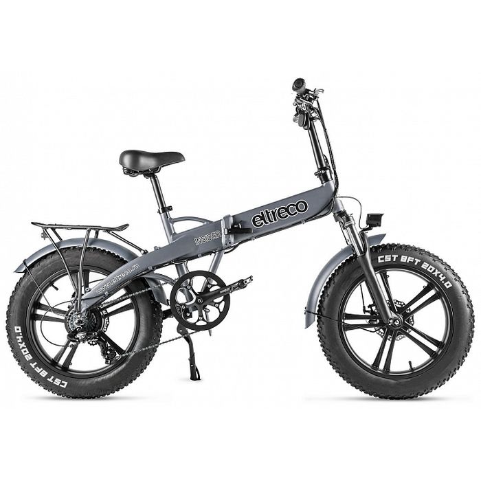 Электровелосипед ELTRECO INSIDER 350 Wh (т.серый) (2020)