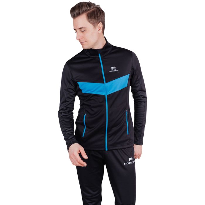 Костюм разминочный NORDSKI Base (синий/черный)