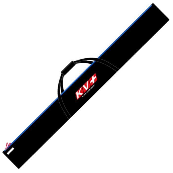 Чехол для беговых лыж KV+ на 1 пару лыж, 210 см (черный/красный)