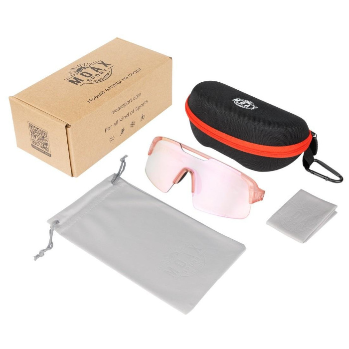 Очки спортивные MOAX Progress (розовый)