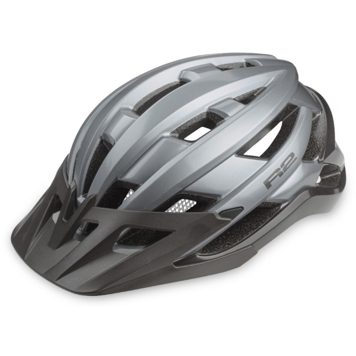 Шлем для лыжероллеров R2 Guard (серый/черный)