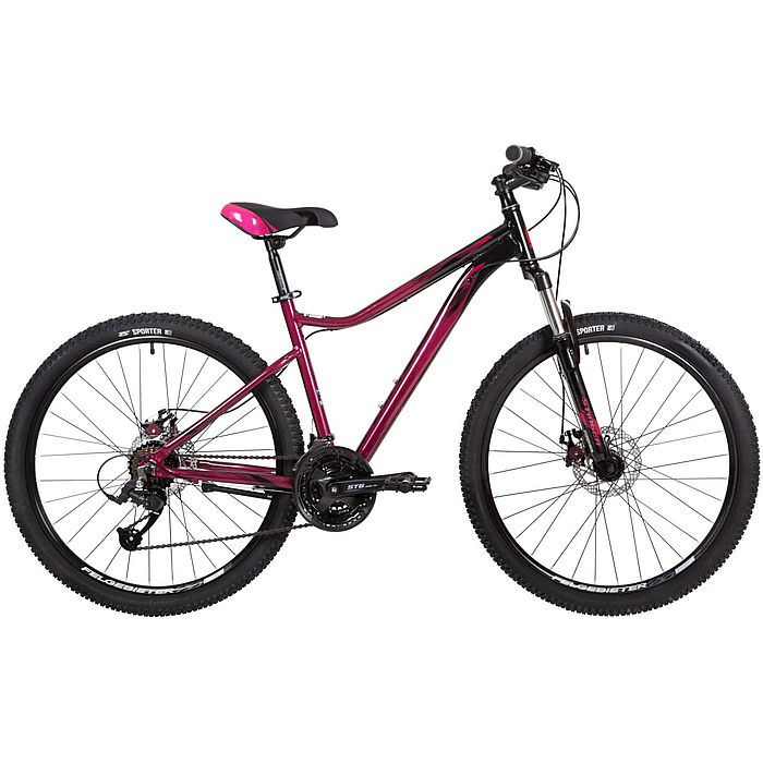 Велосипед STINGER Laguna Evo SE 26", Al, M-Disk Brake, 21-Speed (красный) (2022)