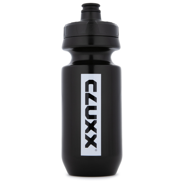 Фляга велосипедная CLUXX Ergo 550 (белый/черный)