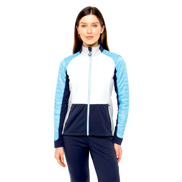 Куртка разминочная женская MOAX Tauri PRO Hybrid (голубой)