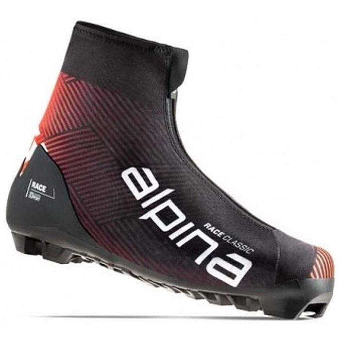 Лыжные ботинки ALPINA NNN Race Classic (5375-1K) (красный/черный)