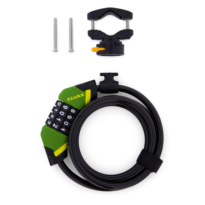 Велозамок CLUXX Gardia 850C (зеленый/черный)