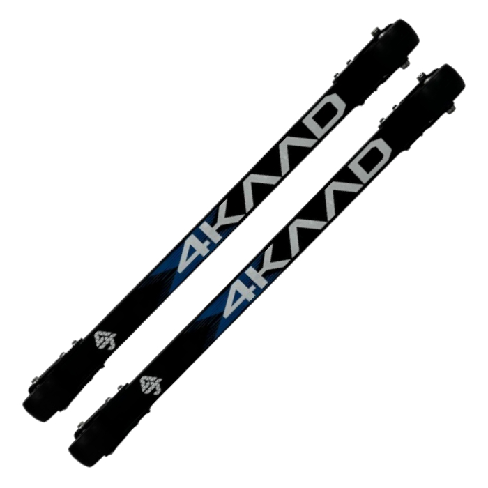 Лыжероллеры 4KAAD Классические 7 Pro (42/med/slow/710мм) (голубой)