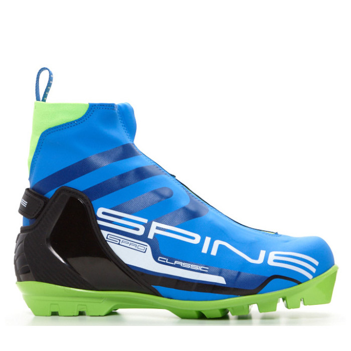 Лыжные ботинки SPINE SNS Classic (494) (черный/синий)