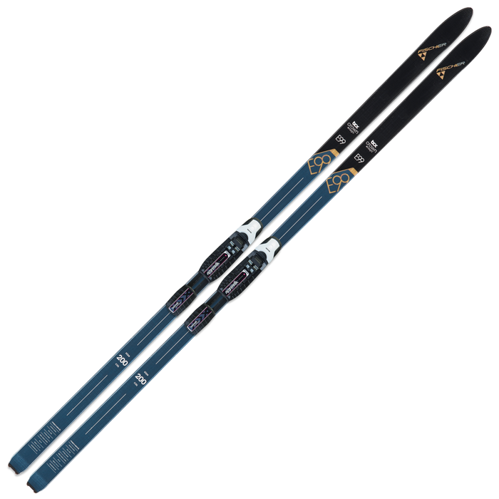 Лыжи беговые FISCHER E99 Crown Xtralite (черный/синий)
