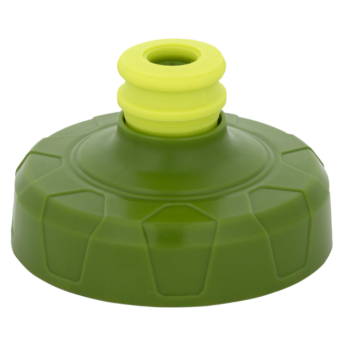 Фляга велосипедная CLUXX Ergo 550 (прозрачный/зеленый)