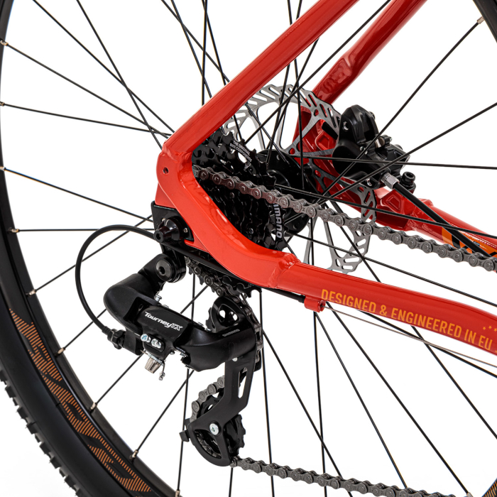 Велосипед горный (MTB) WELT Rockfall 1.0 27 SE (красный)