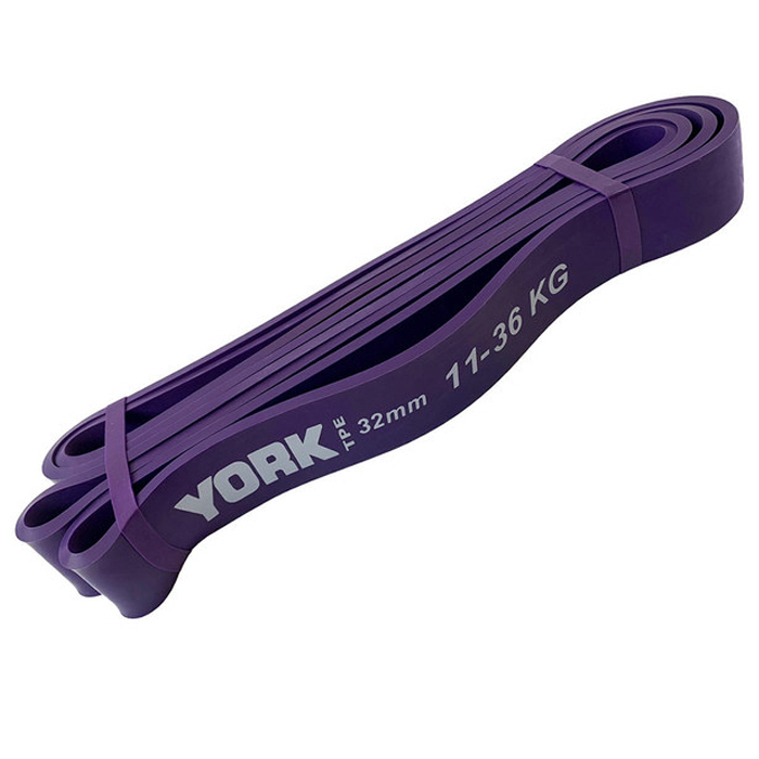 Эспандер SPORTEX Резиновая петля "York" Crossfit 2080х4.5х32мм (фиолетовый)