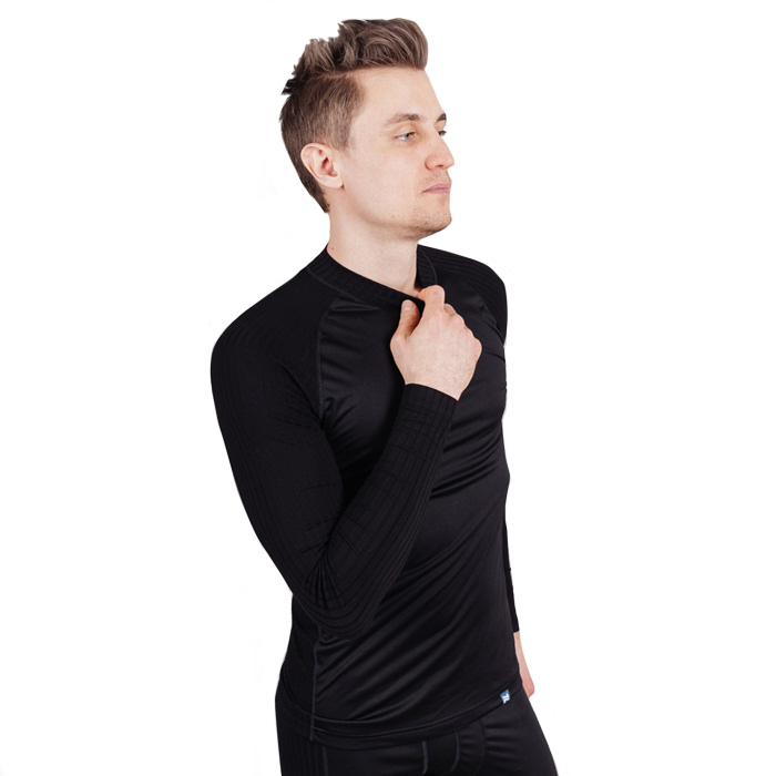 Термобелье мужское (верх) NORDSKI Active Pro WS (черный)