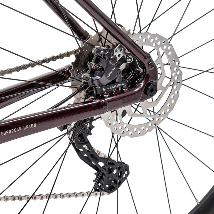 Велосипед гравийный WELT G112 (бордовый)