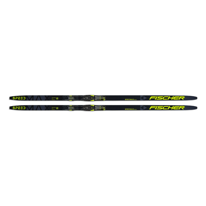 Лыжи беговые FISCHER Twin Skin Speedmax 80 Jr (черный)
