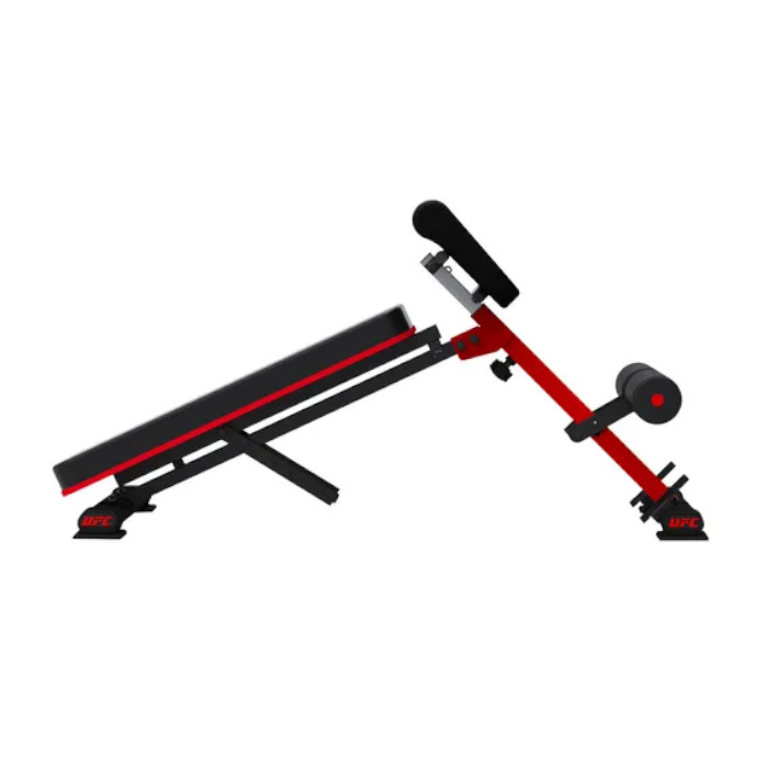 Скамья силовая UFC для пресса и разгибания спины