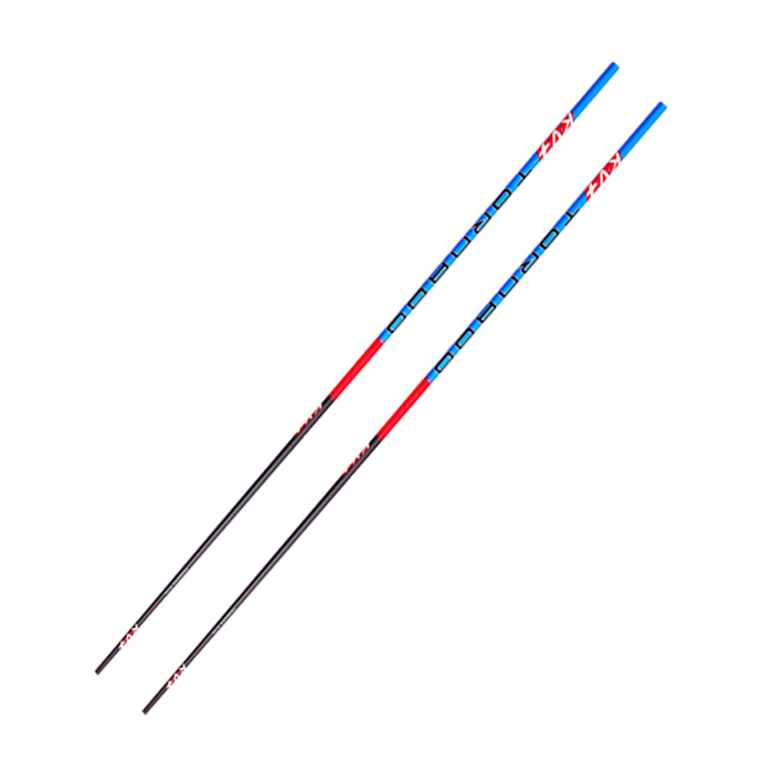 Трубки для лыжных палок KV+ (20P401) Tornado Blue (1шт.) (Карбон 100%) (черный/голубой)