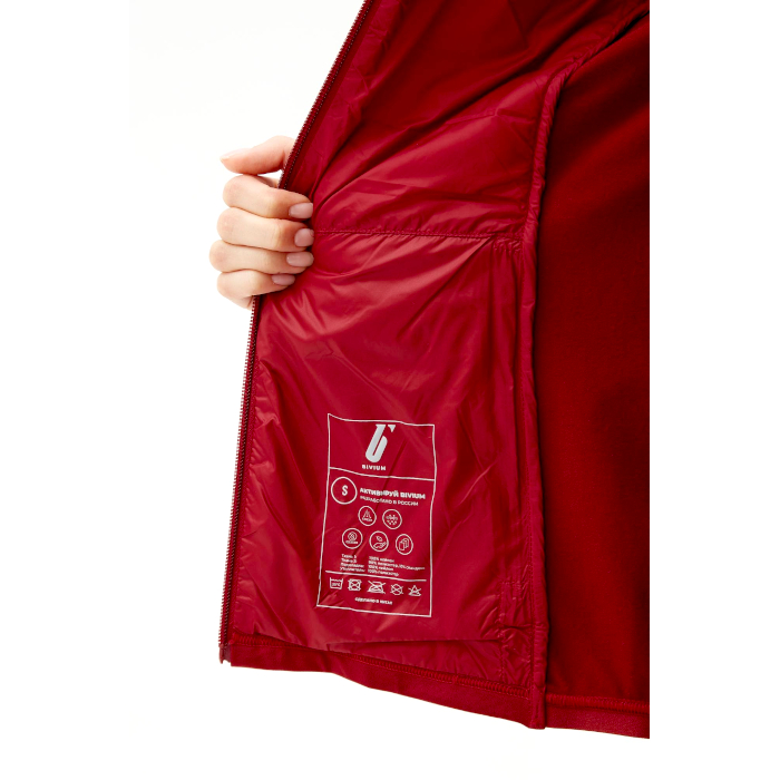 Куртка утепленная женская BIVIUM Комфорт 2.0 (бордовый)