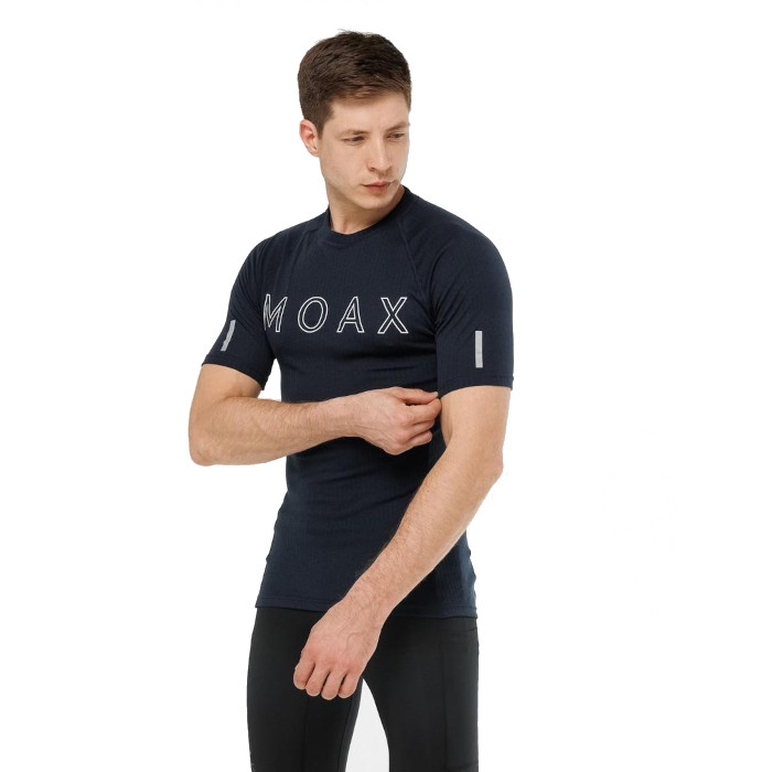 Термобелье мужское (верх) MOAX Race SS (темно-синий)