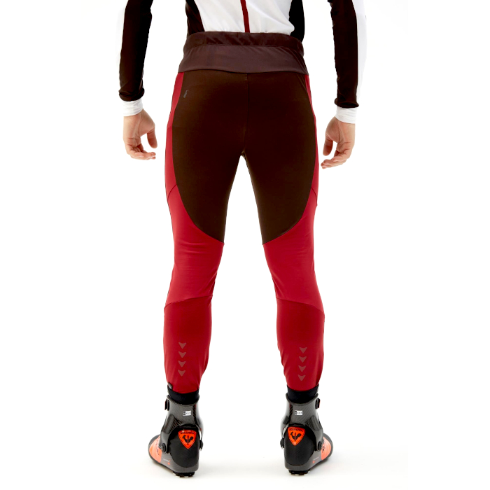 Тайтсы BIVIUM СноуРан (бордовый/коричневый)