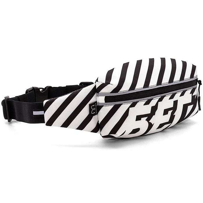 Сумка поясная ENKLEPP Marathon Waist Bag (белый/черный)