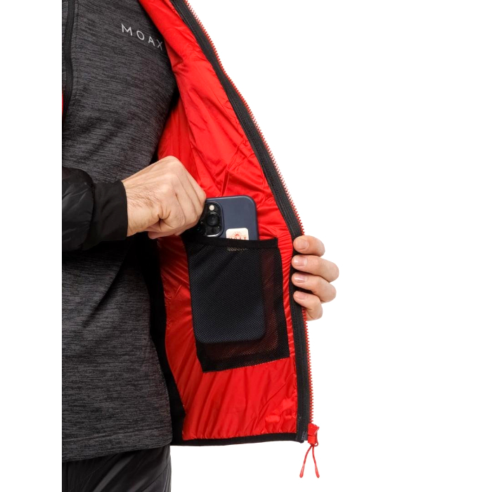 Куртка разминочная MOAX Royal (черный/красный)