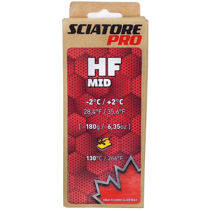 Парафин высокофтористый SCIATORE HF Mid (-2°С +2°С) 180 г.